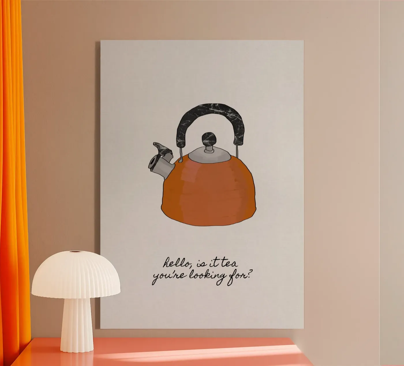 Hallo, ist es Tee Acryl-Glas von Orara Studio