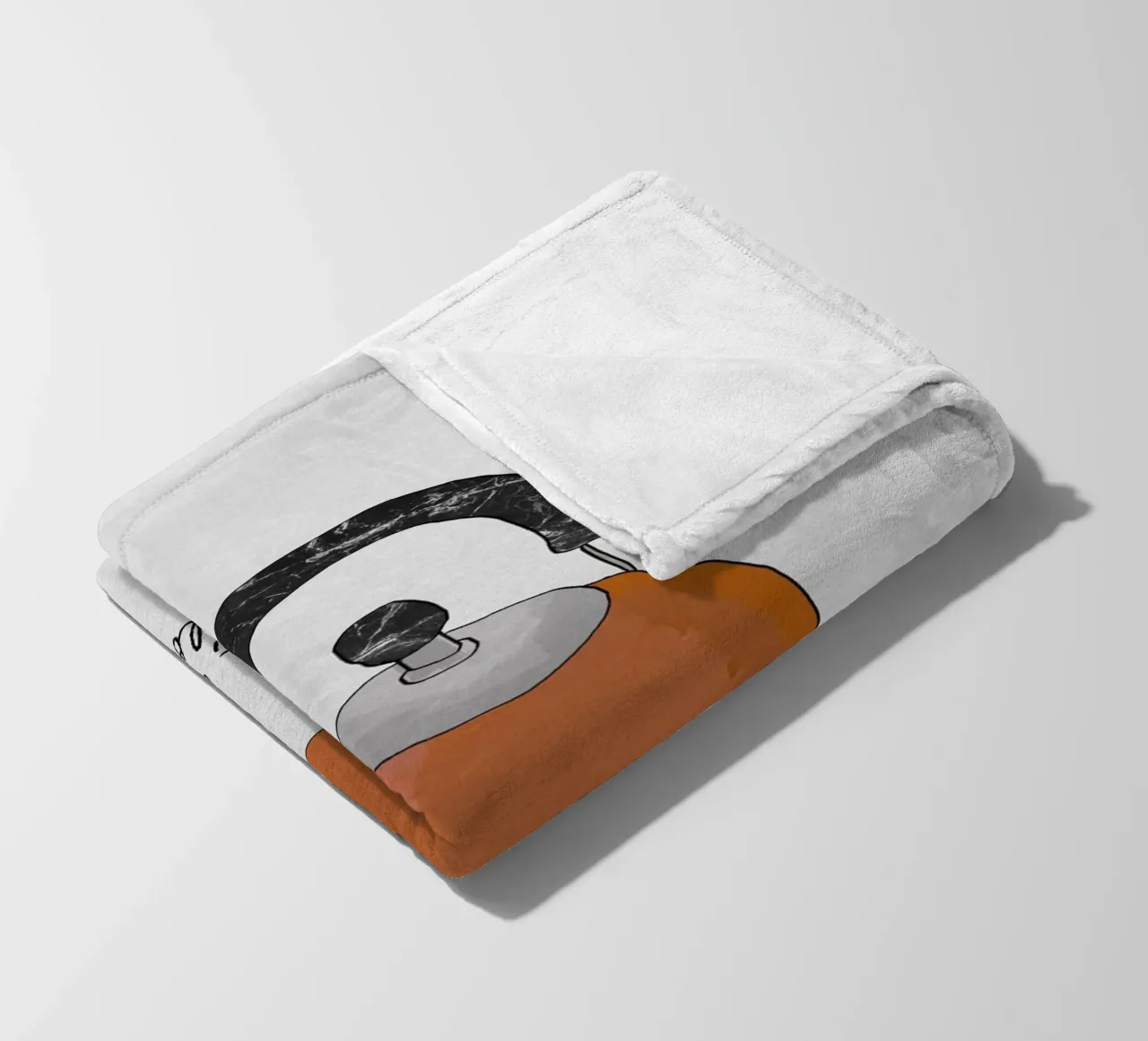 Hello Is It Tea coperta in pile da Orara Studio