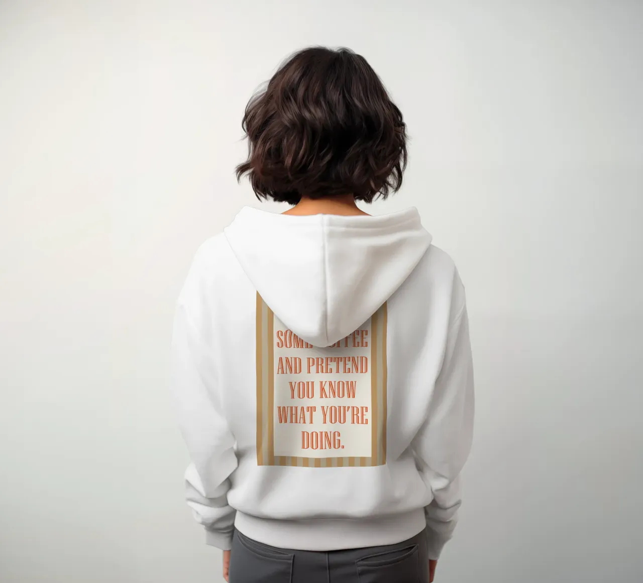 bere un po' di caffè felpa con cappuccio da Mutiaram