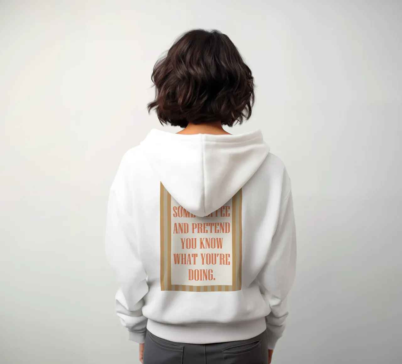 bere un po' di caffè felpa con cappuccio da Mutiaram