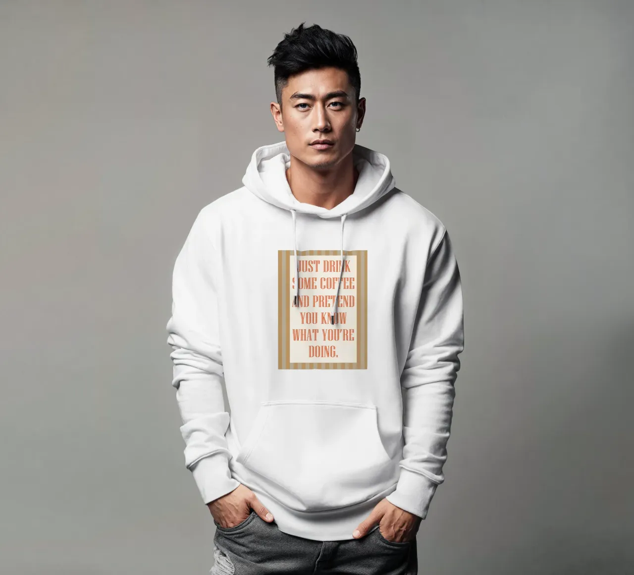 bere un po' di caffè felpa con cappuccio da Mutiaram