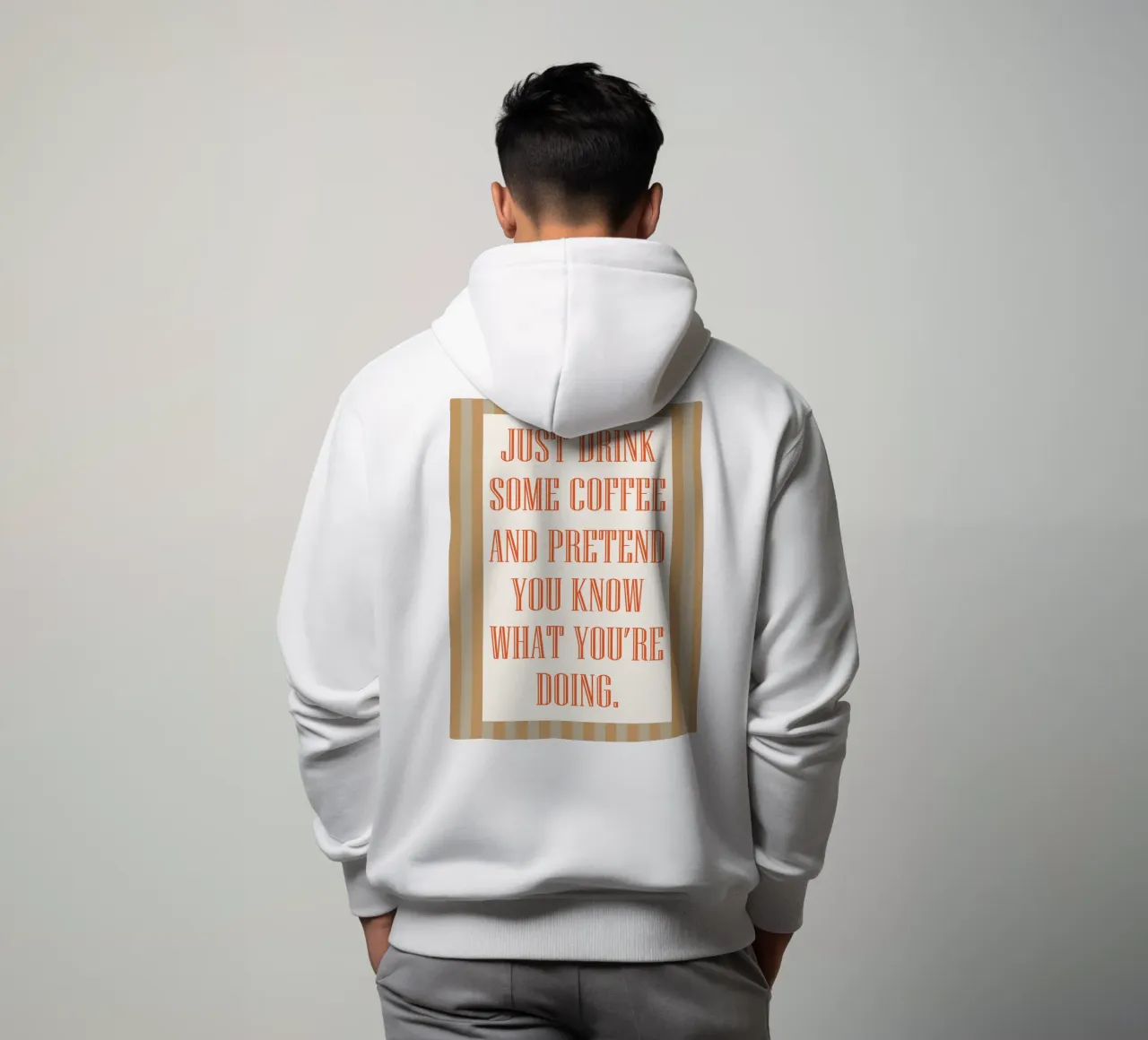 bere un po' di caffè felpa con cappuccio da Mutiaram