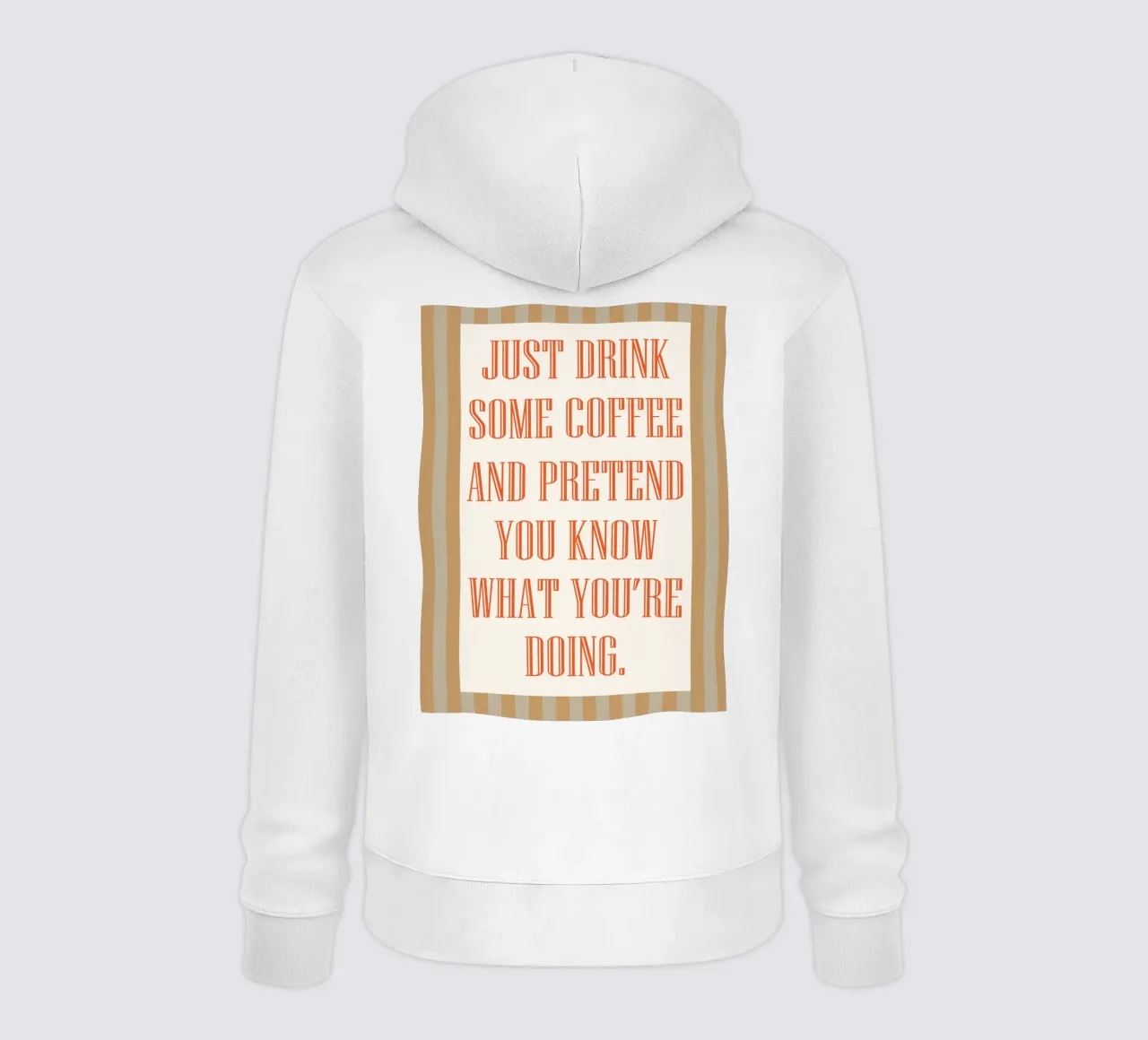 bere un po' di caffè felpa con cappuccio da Mutiaram