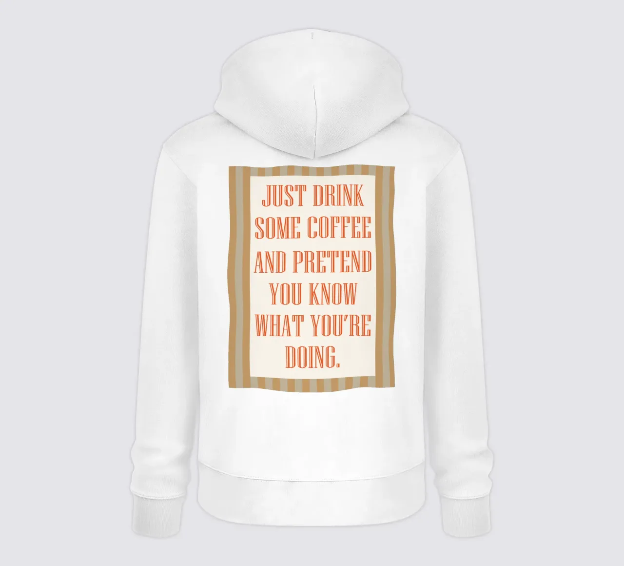 bere un po' di caffè felpa con cappuccio da Mutiaram