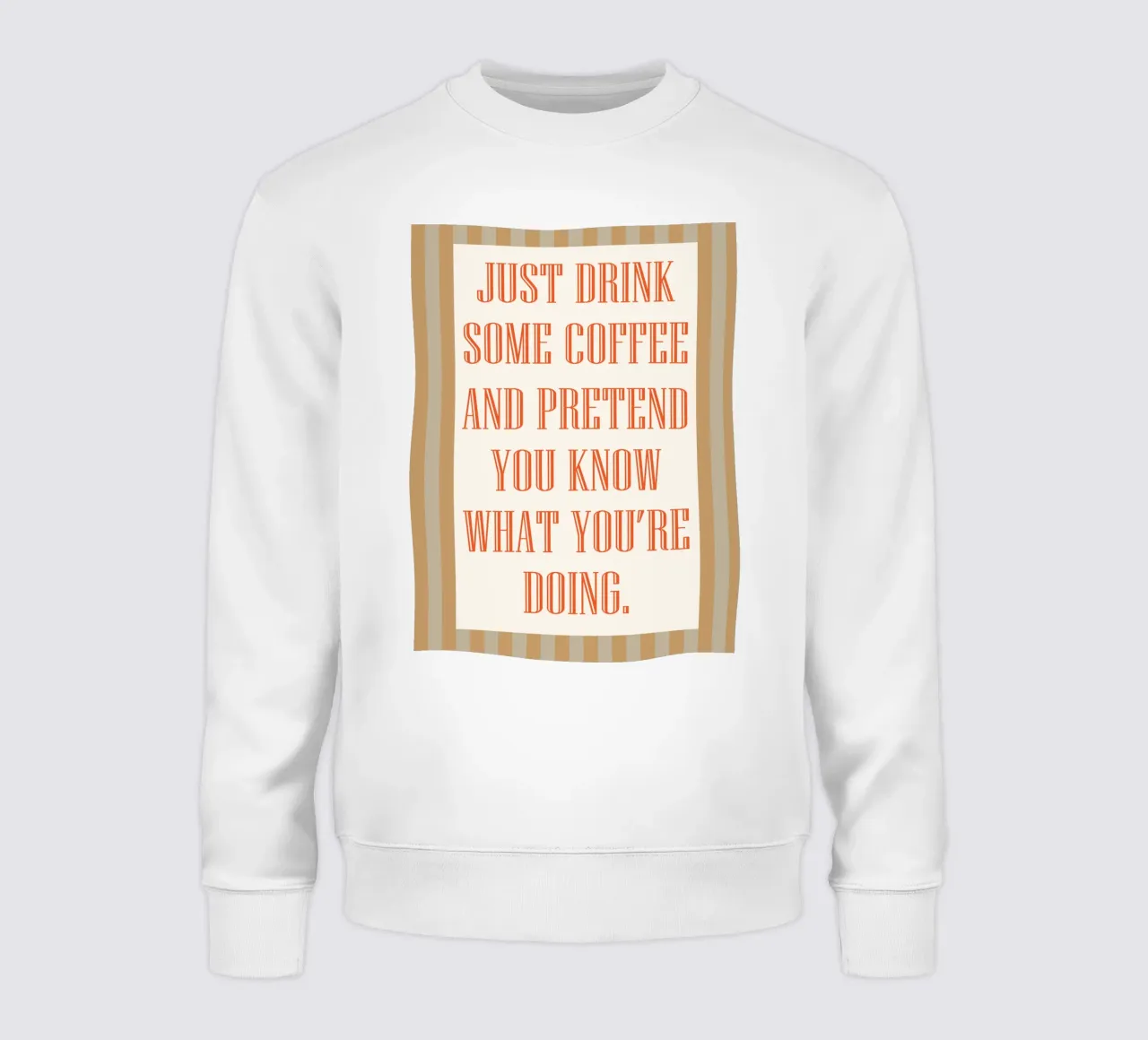 bere un po' di caffè felpa da Mutiaram