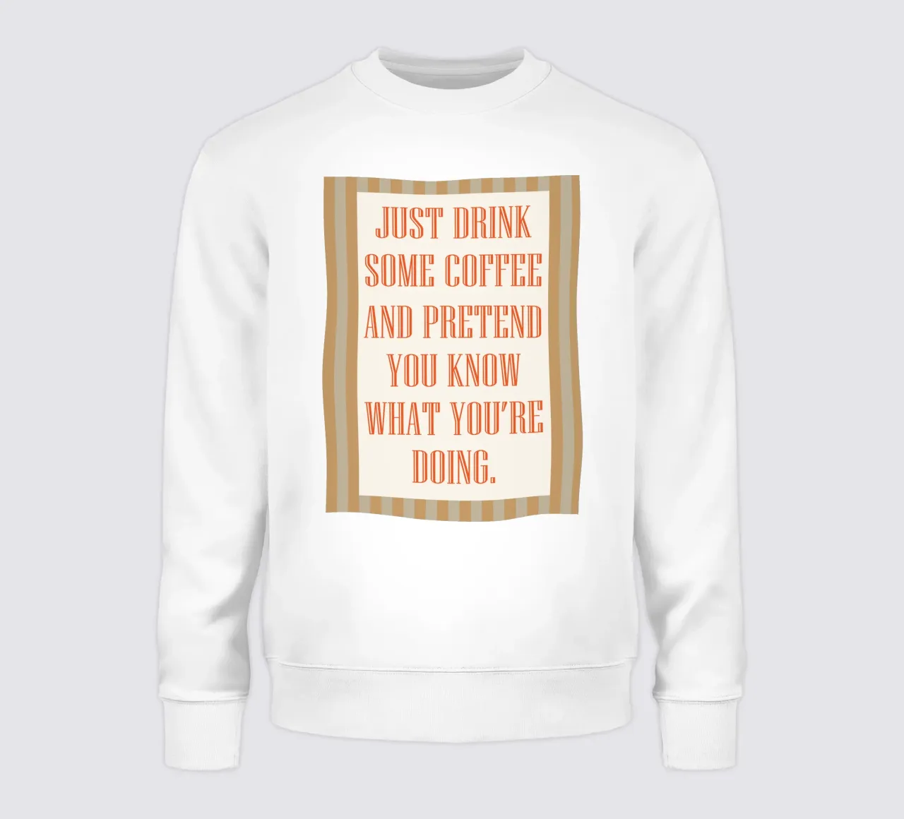 bere un po' di caffè felpa da Mutiaram