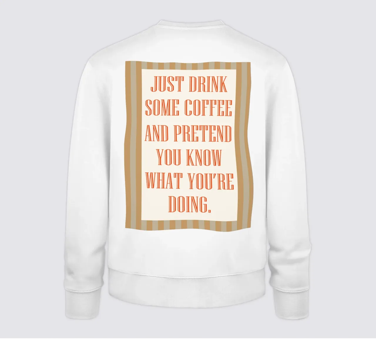 bere un po' di caffè felpa da Mutiaram