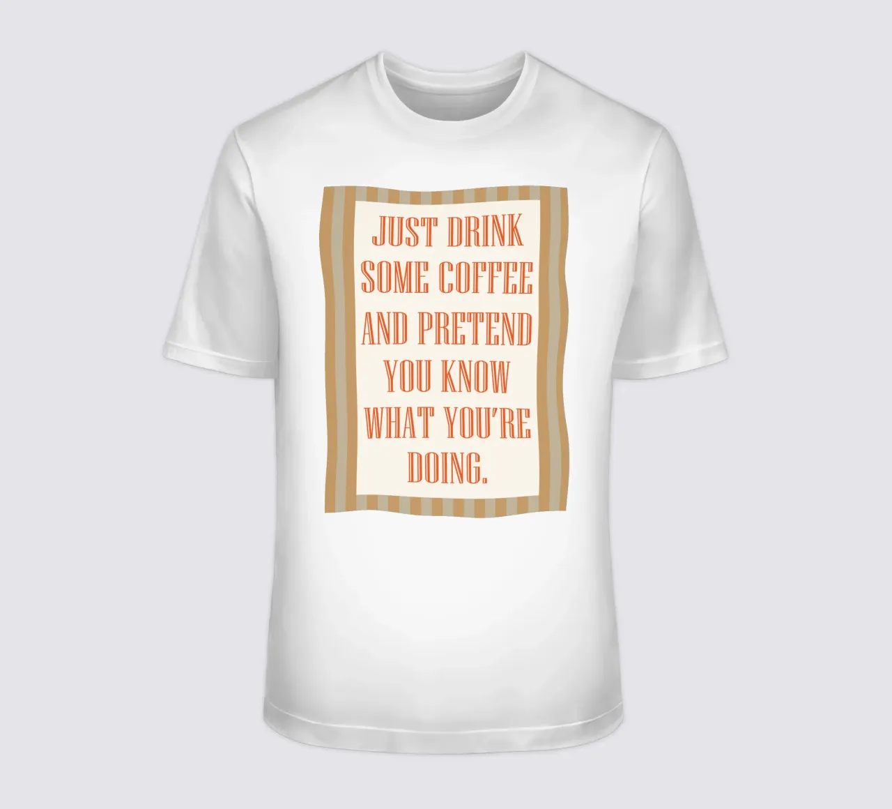 bere un po' di caffè t-shirt da Mutiaram