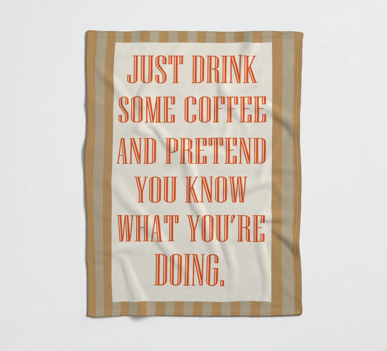 bere un po' di caffè coperta in pile da Mutiaram