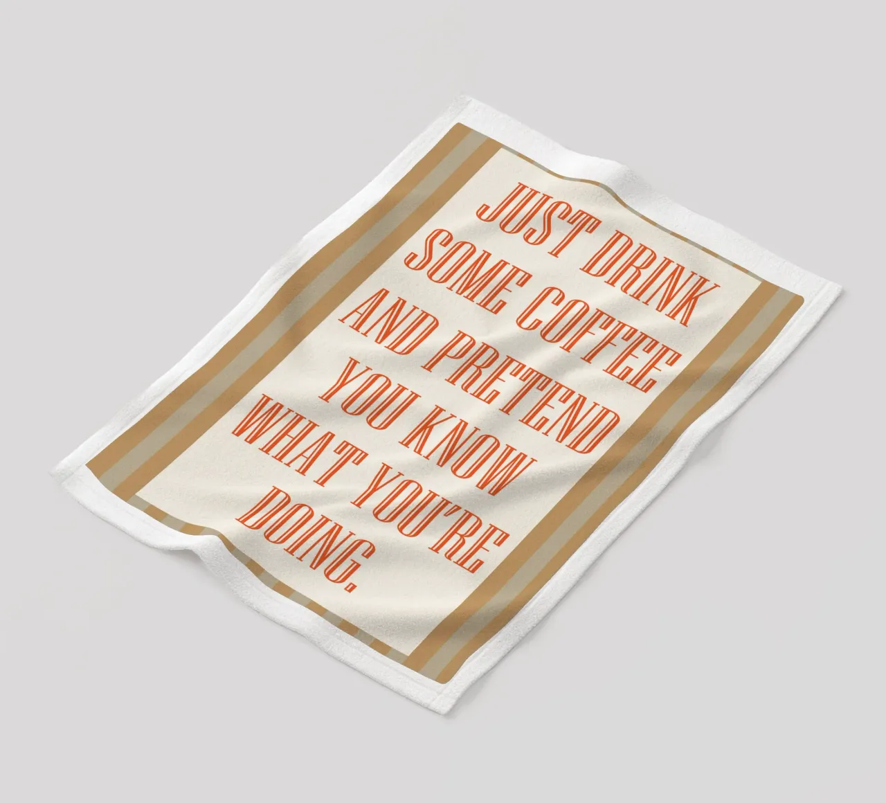 bere un po' di caffè coperta in pile da Mutiaram