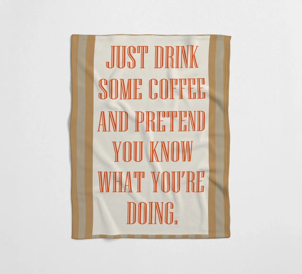 bere un po' di caffè coperta in pile da Mutiaram