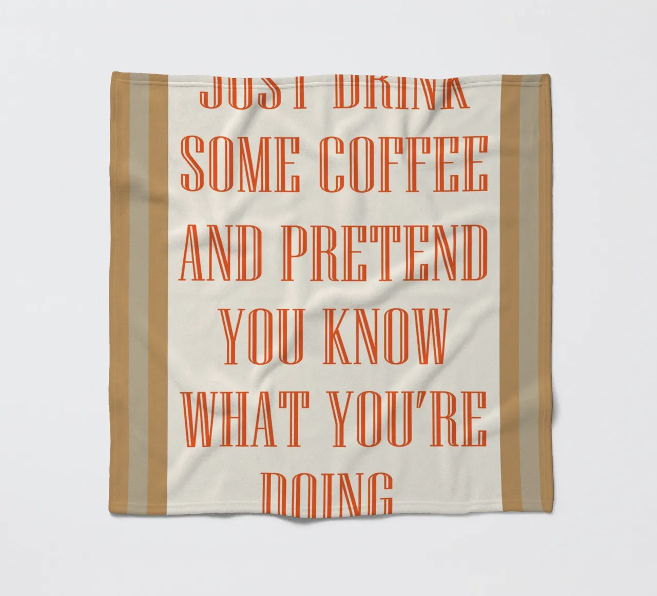 bere un po' di caffè coperta in pile da Mutiaram