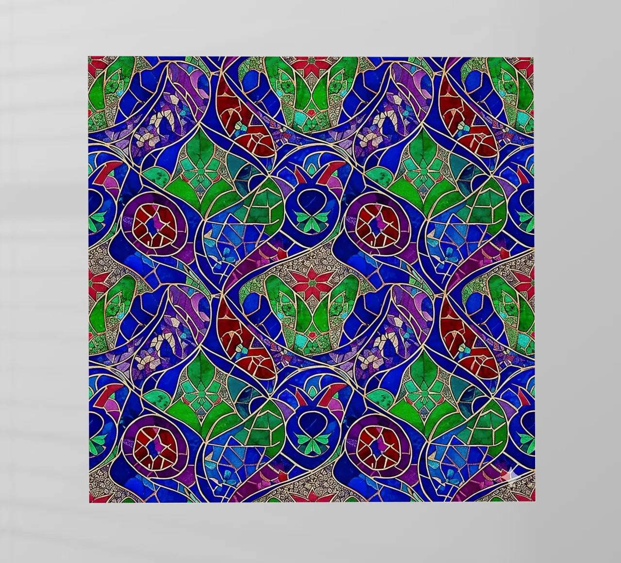 Surreal Stained Glass Pattern pellicola backlit da Seitz Michelle