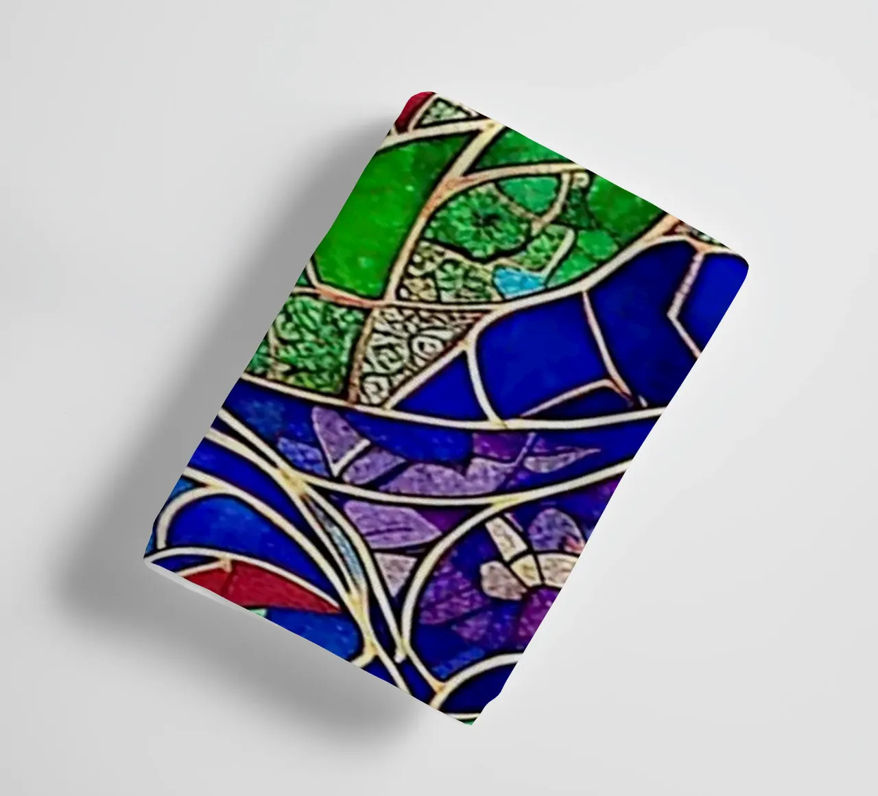 Surreal Stained Glass Pattern asciugamano da bagno da Seitz Michelle