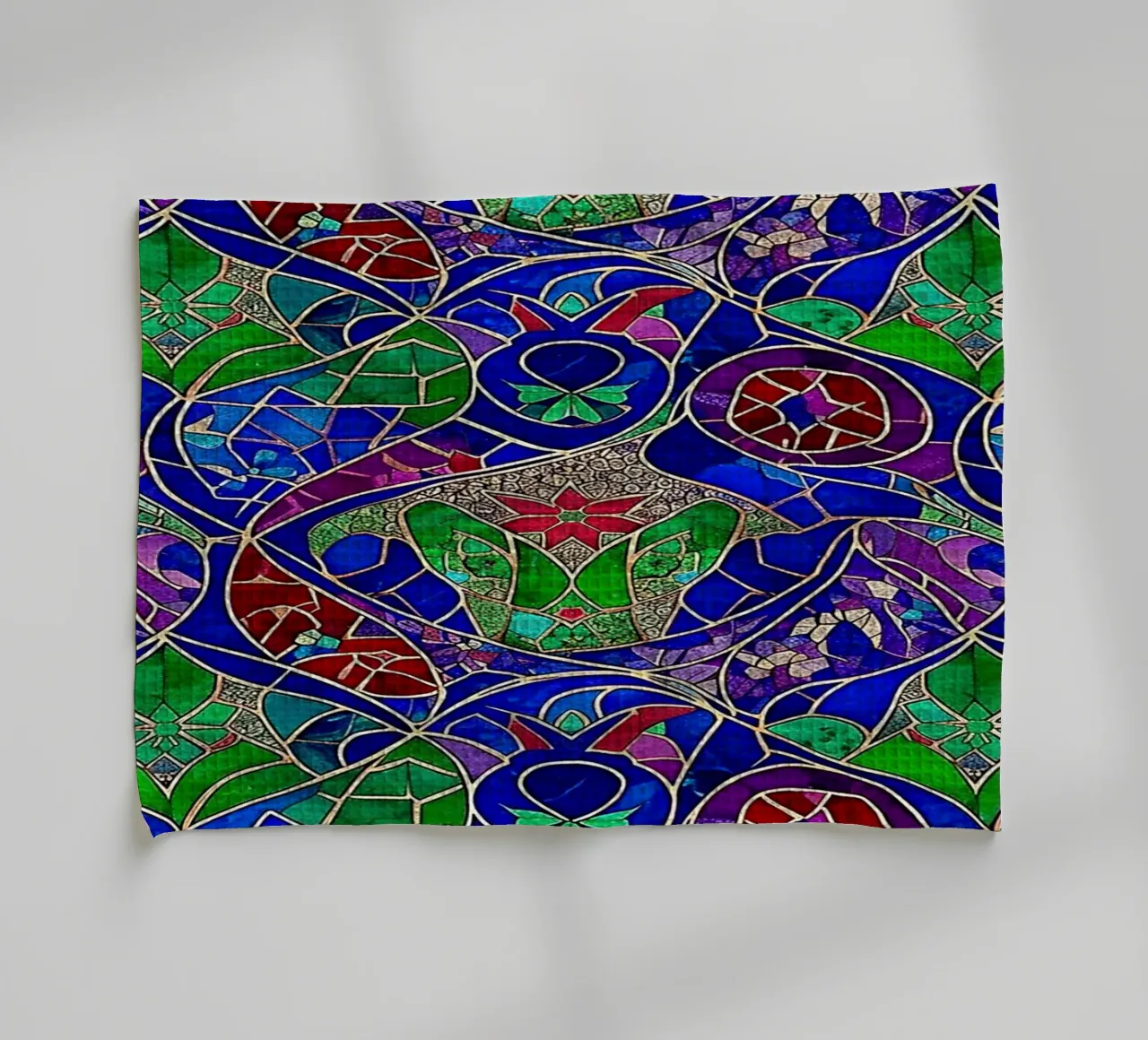 Surreal Stained Glass Pattern canovaccio da cucina da Seitz Michelle