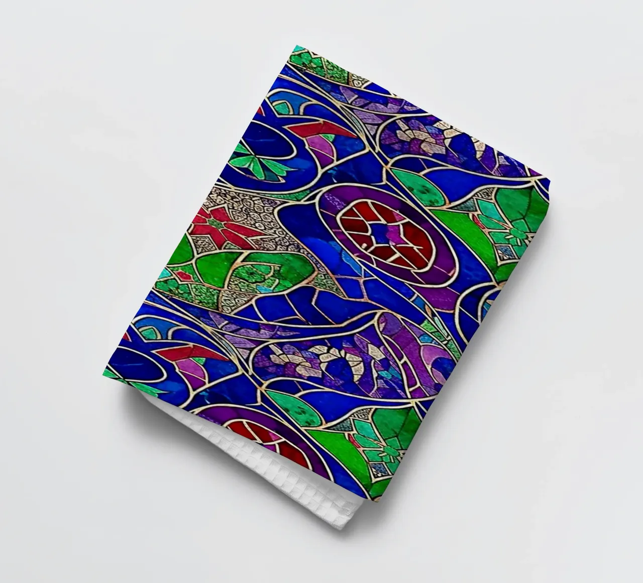 Surreal Stained Glass Pattern canovaccio da cucina da Seitz Michelle