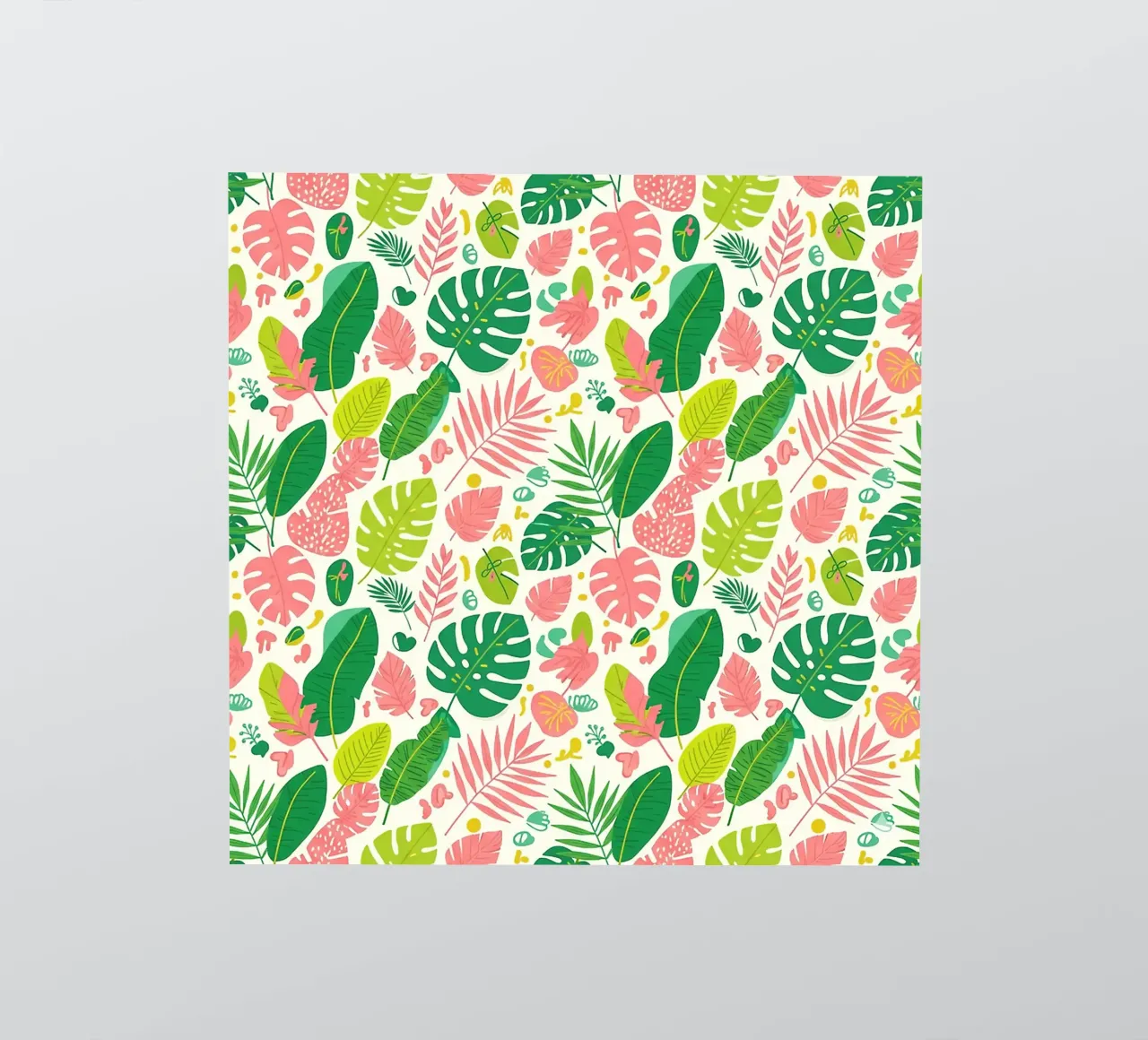 Vibrant Leaf Pattern sticker by Seitz Michelle