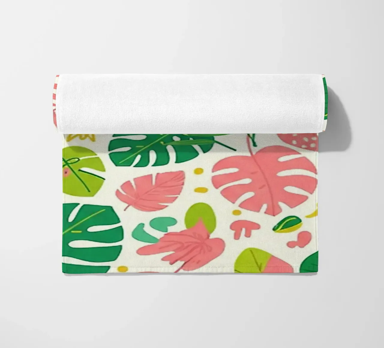 Vibrant Leaf Pattern telo mare da Seitz Michelle