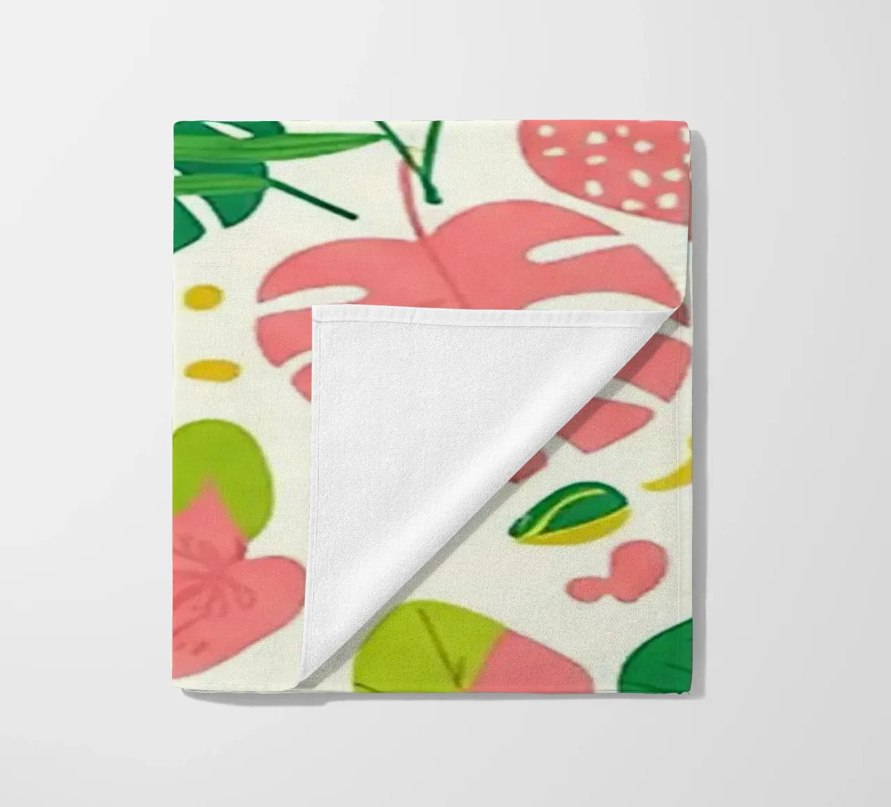 Vibrant Leaf Pattern telo mare da Seitz Michelle