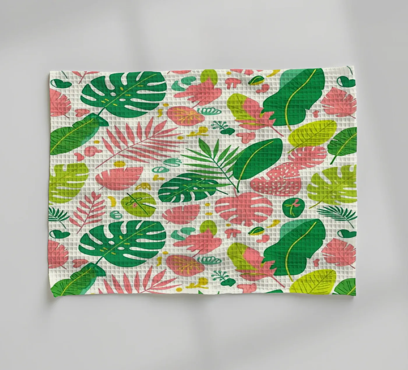 Vibrant Leaf Pattern Geschirrtuch von Seitz Michelle
