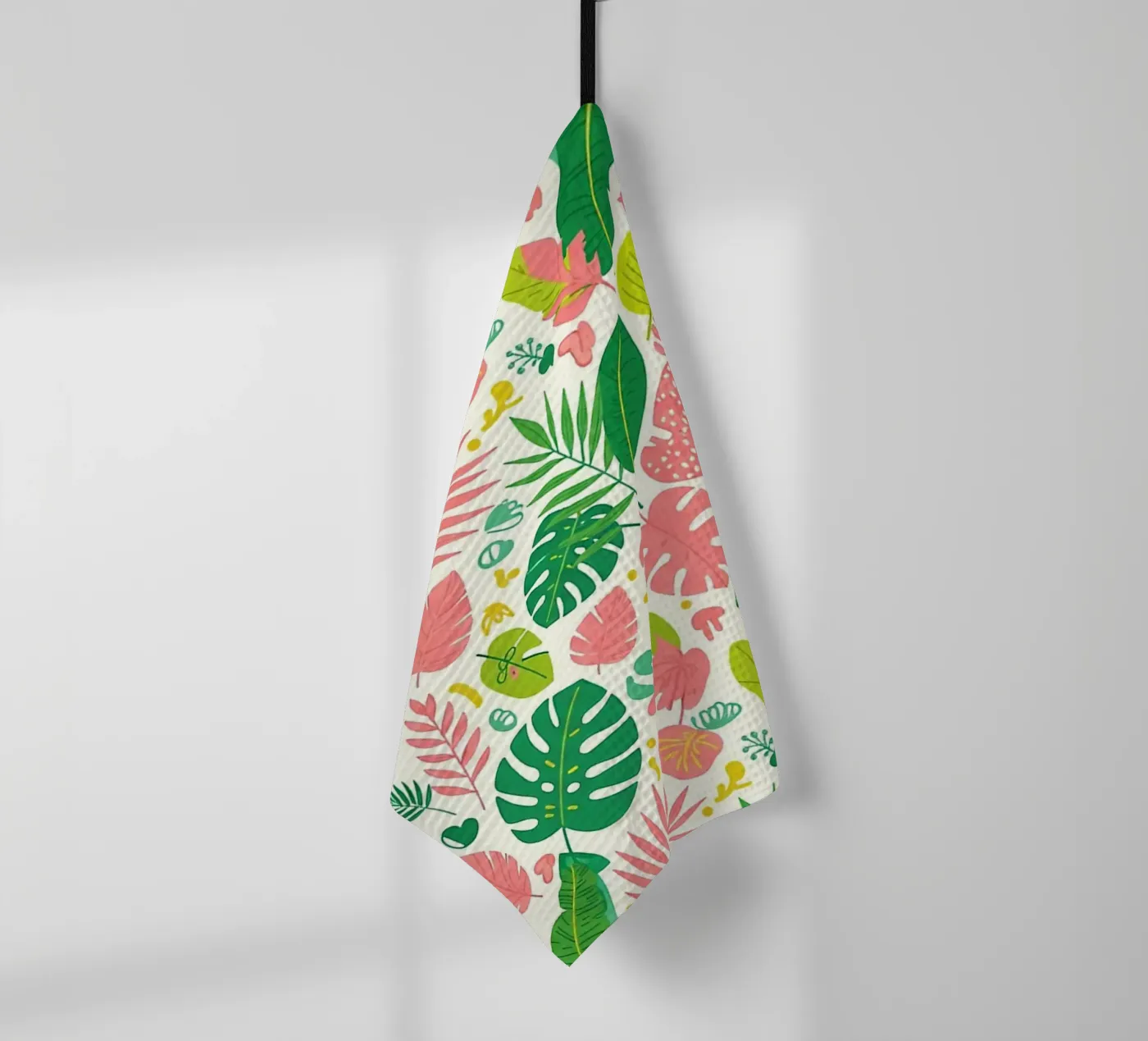 Vibrant Leaf Pattern Geschirrtuch von Seitz Michelle
