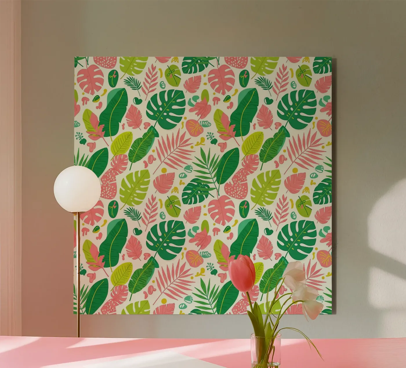 Vibrant Leaf Pattern pannello forex da Seitz Michelle