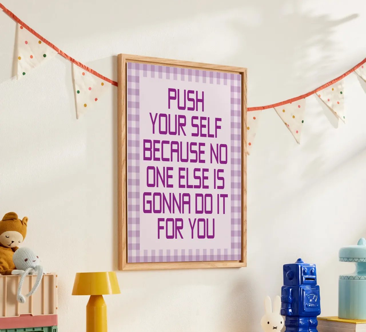 push your self plexiglass da Mutiaram