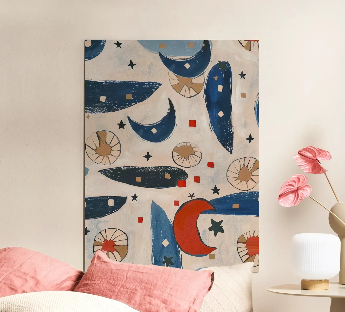 Paper Moons poster by Sienna Atelier