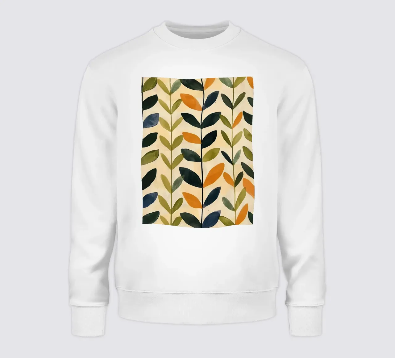 Flora patroon I sweatshirt van Sienna Atelier