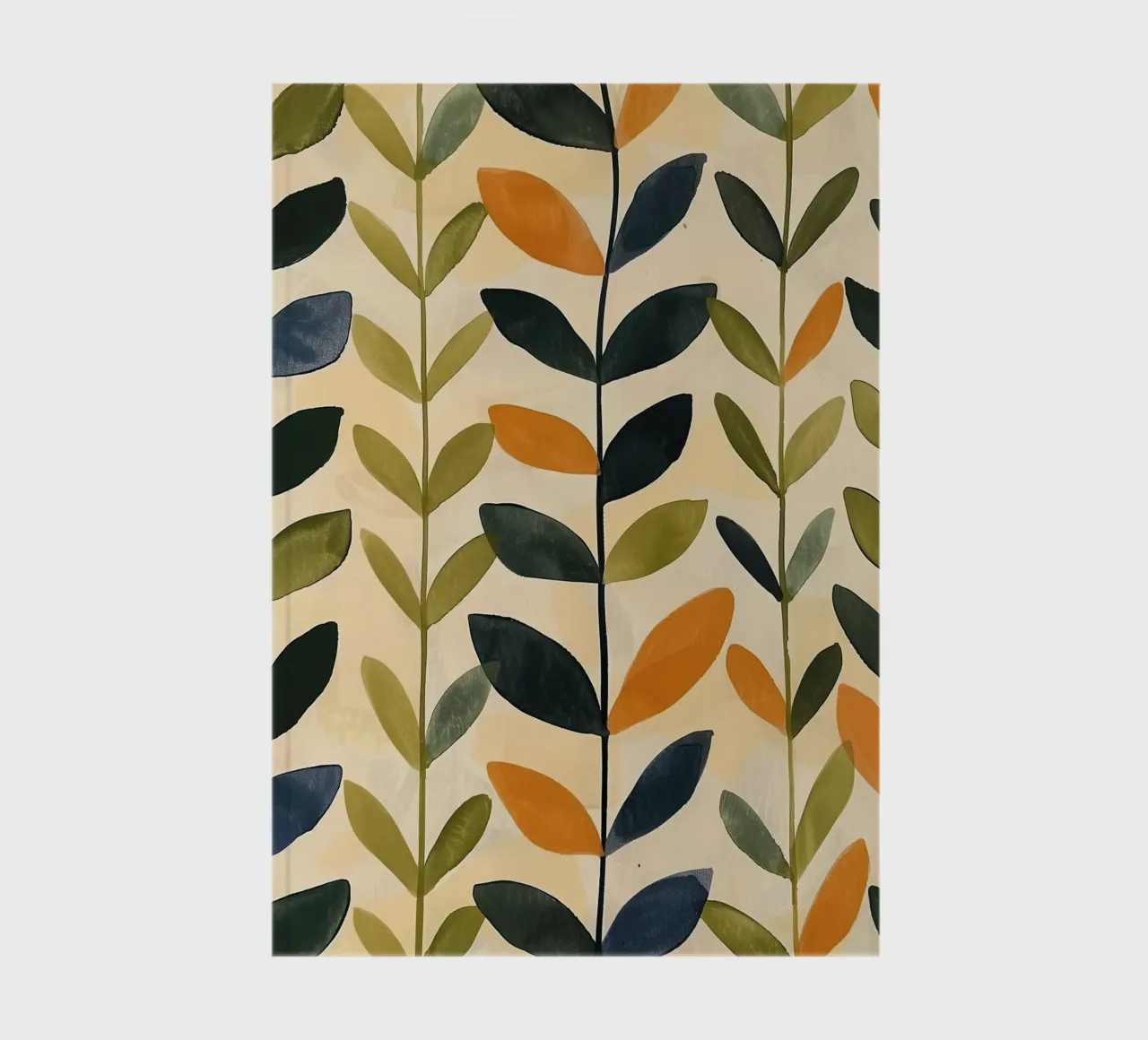 Flora Pattern I notebook by Sienna Atelier