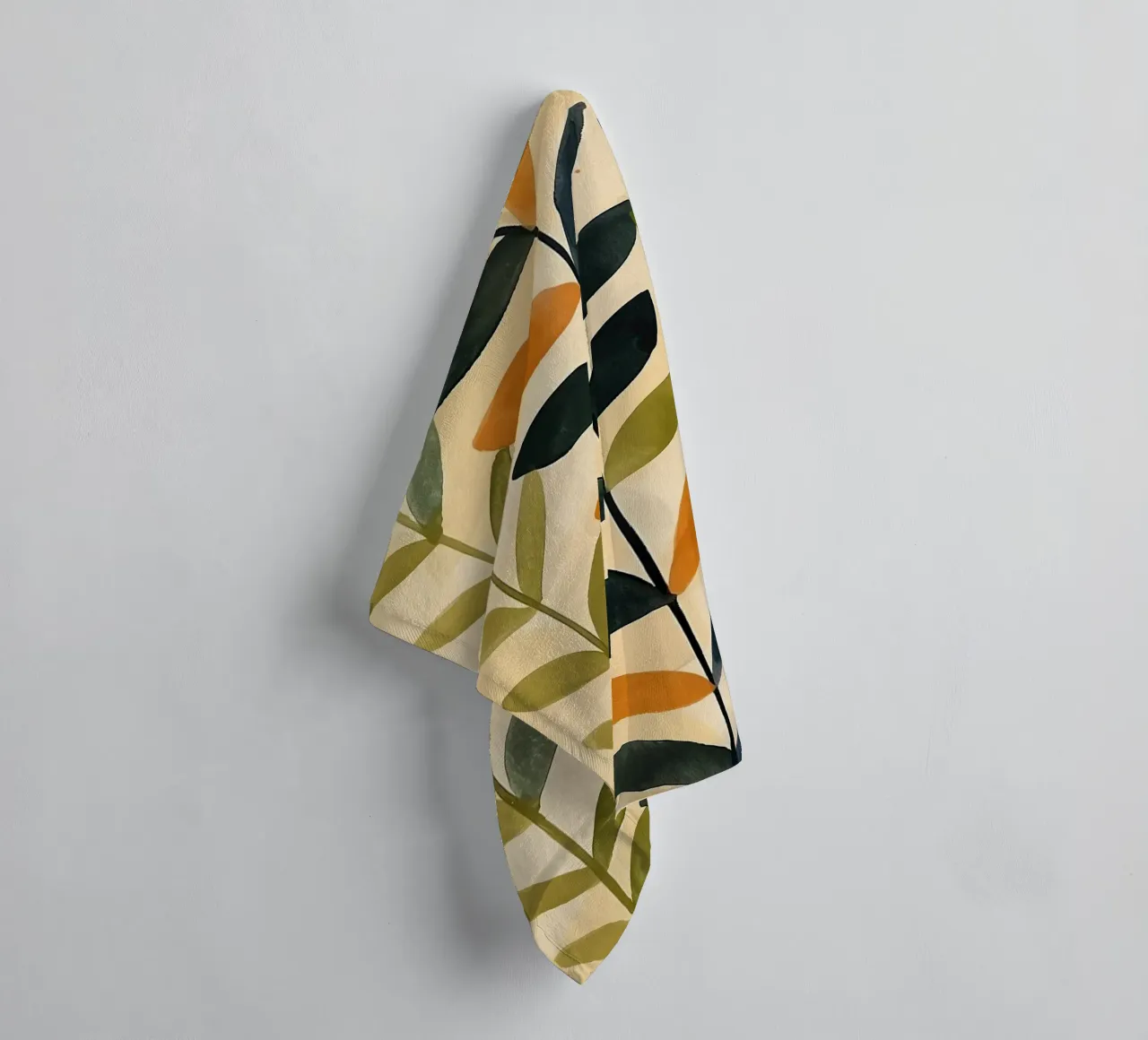 Flora Pattern I towel by Sienna Atelier
