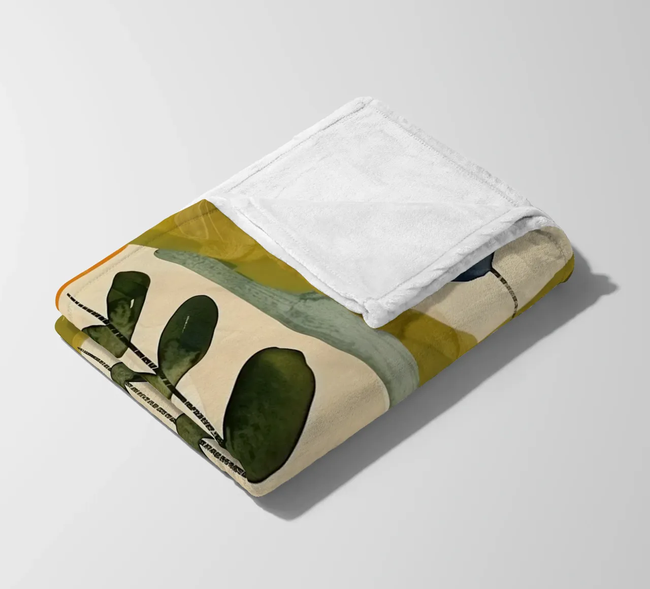 Flora Pattern II Fleecedecke von Sienna Atelier