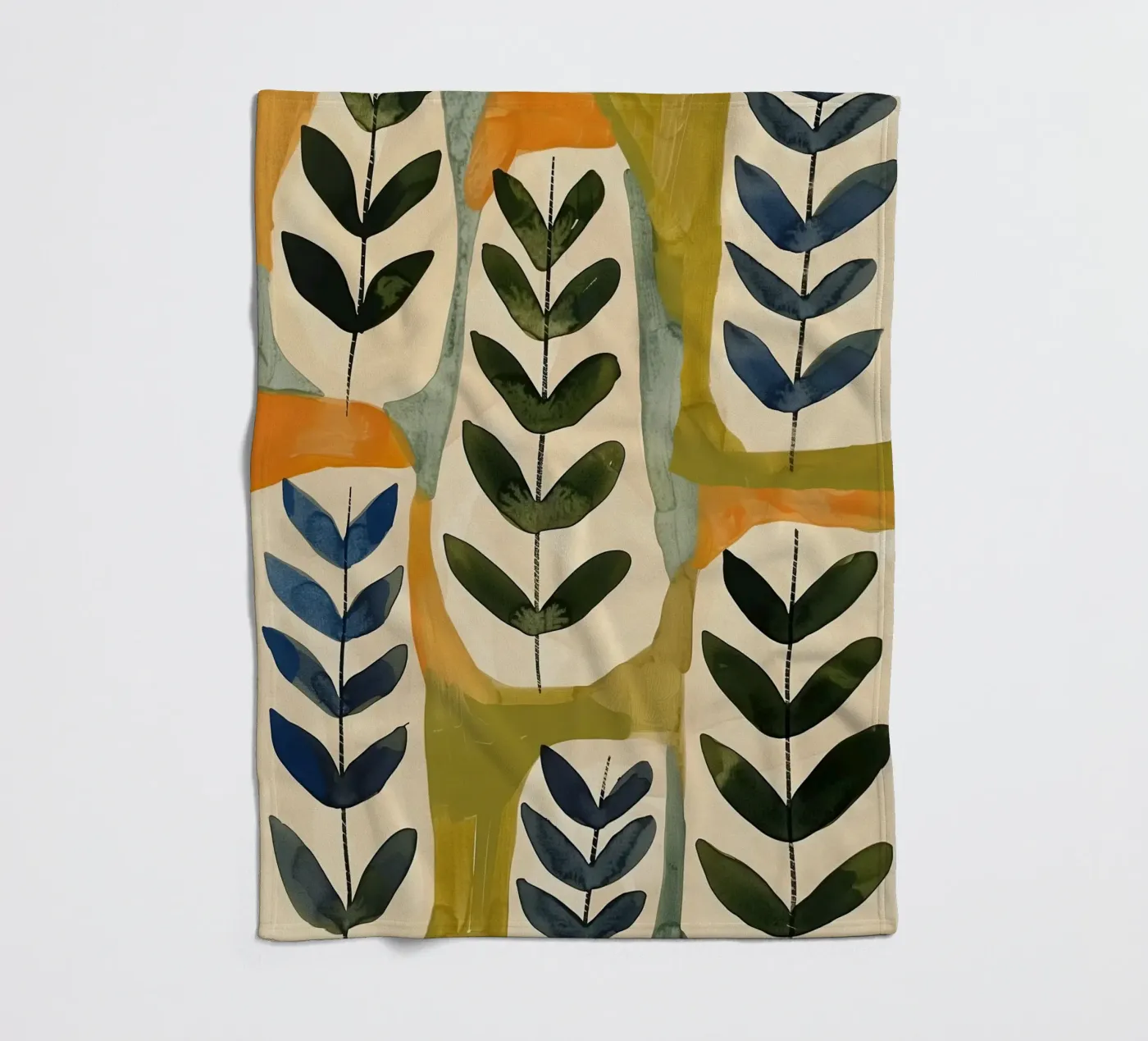 Modello Flora II coperta in pile da Sienna Atelier