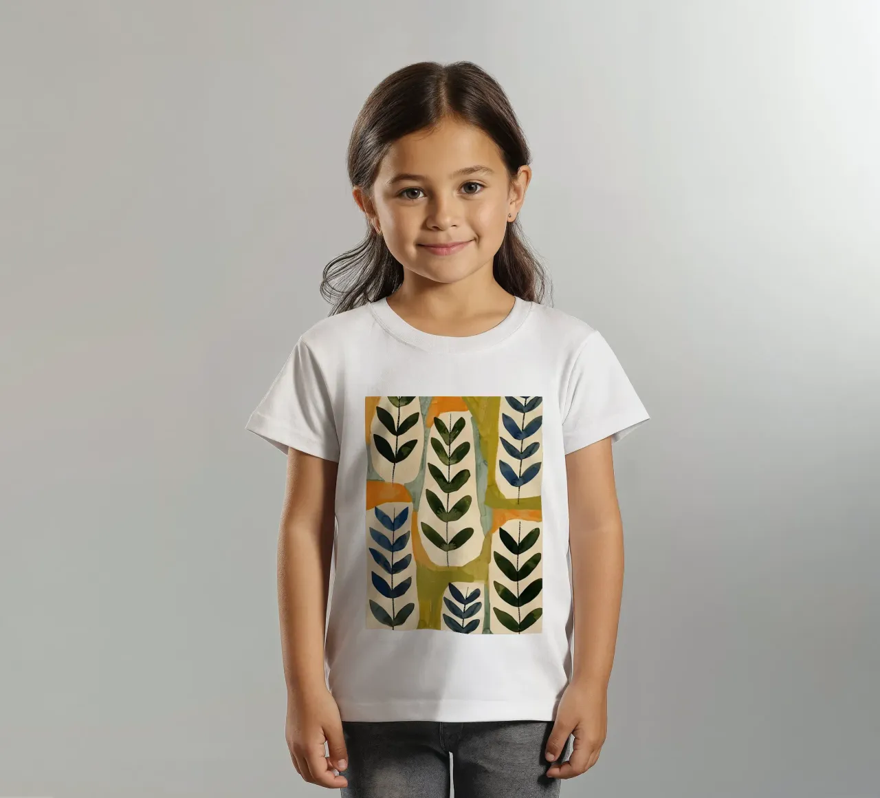 Flora Pattern II t-shirt bambini da Sienna Atelier
