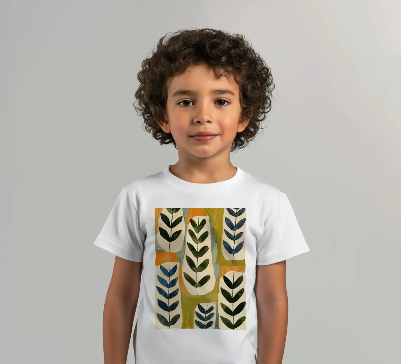 Flora Pattern II t-shirt bambini da Sienna Atelier