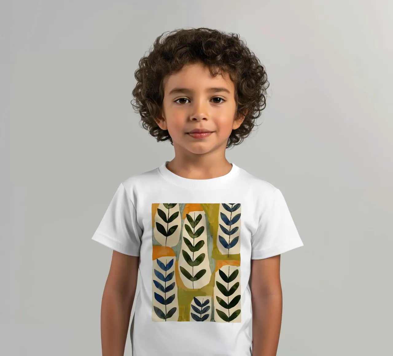 Flora Pattern II t-shirt bambini da Sienna Atelier