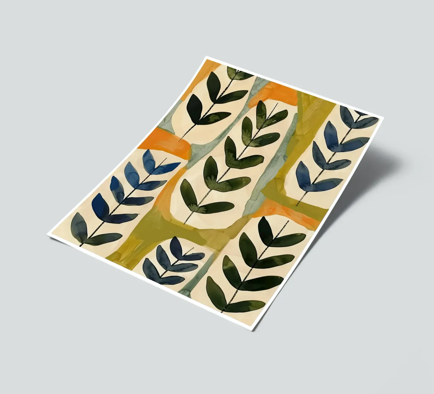 Flora Pattern II Stickerbogen von Sienna Atelier