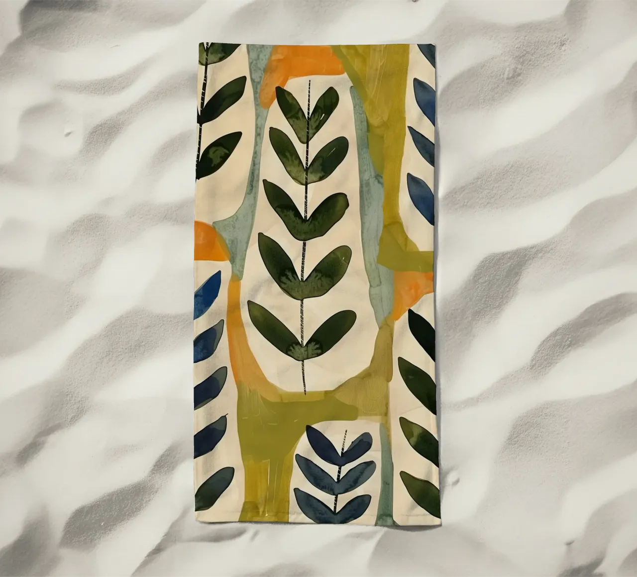 Flora Pattern II telo mare da Sienna Atelier