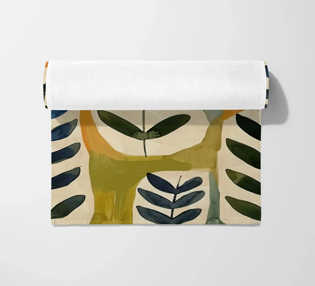 Flora Pattern II beach towel by Sienna Atelier