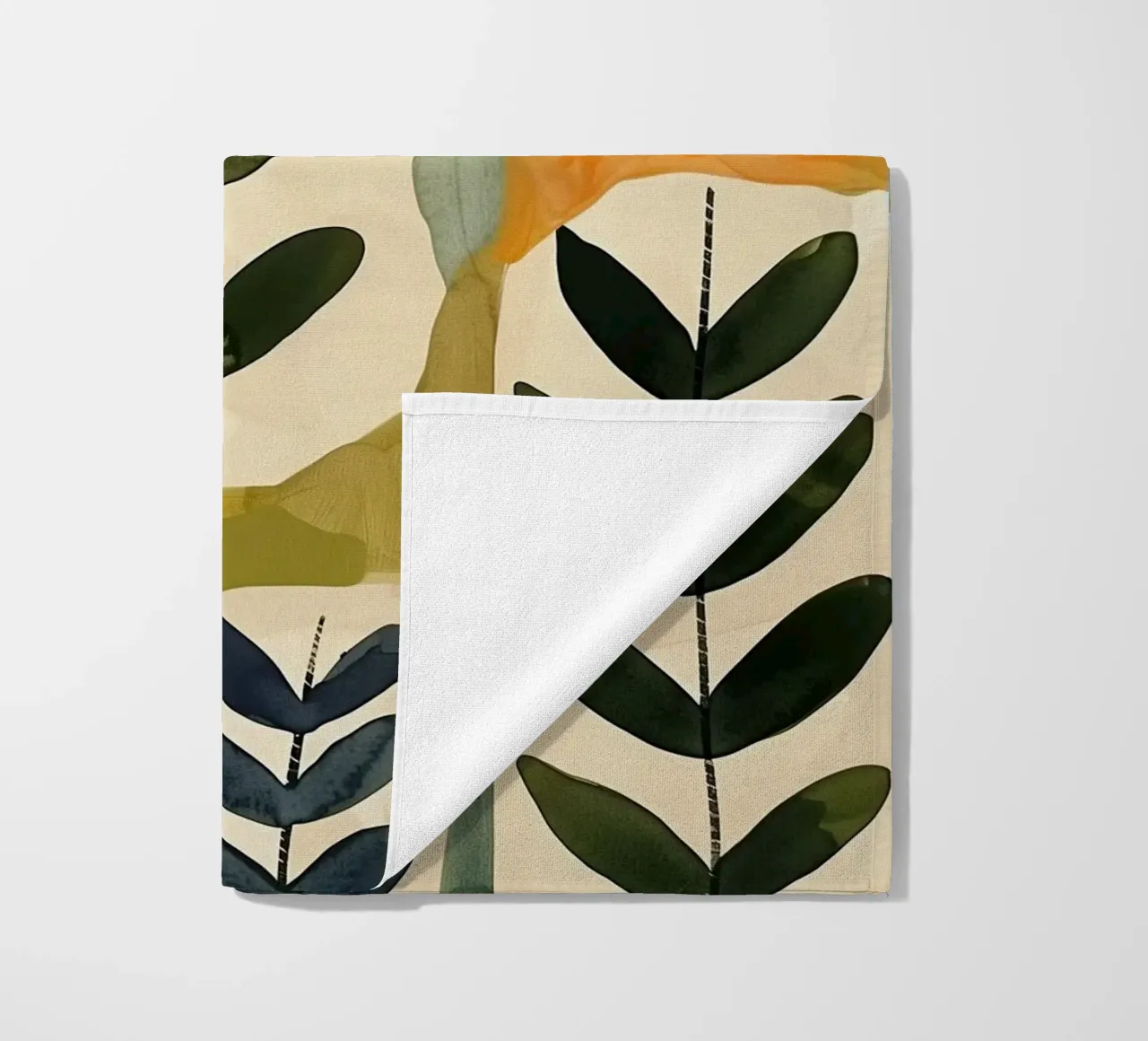 Flora Pattern II beach towel by Sienna Atelier
