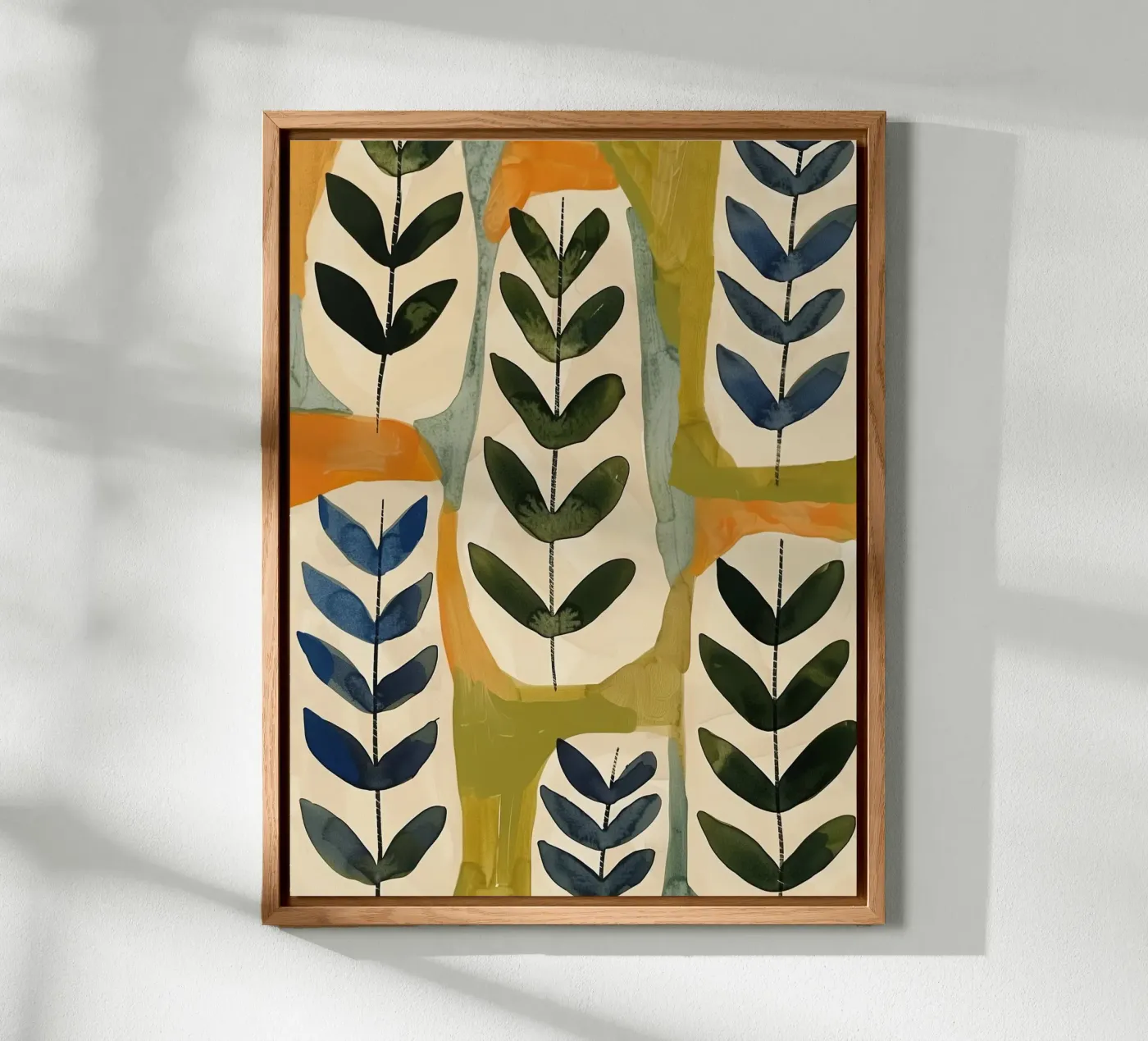 Florapatroon II forex-plaat van Sienna Atelier