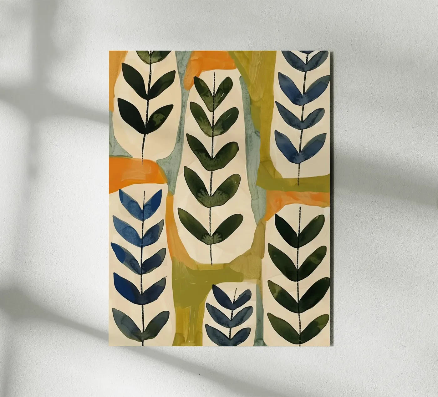 Florapatroon II forex-plaat van Sienna Atelier