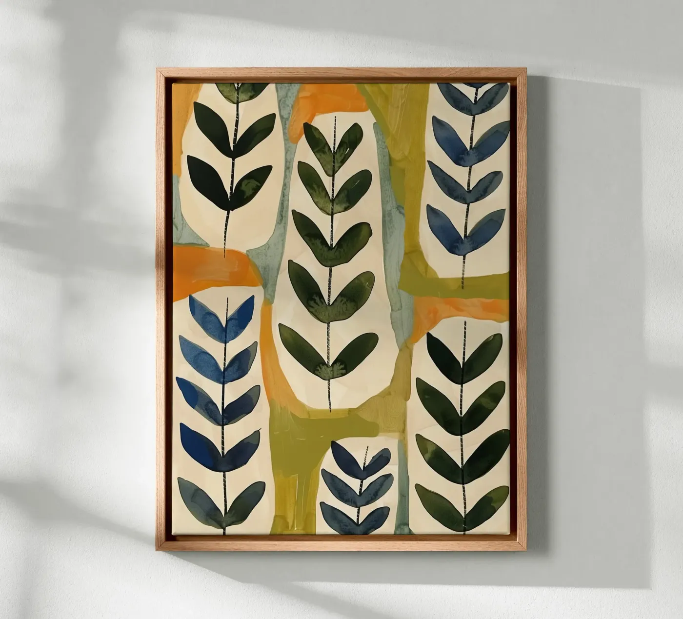 Florapatroon II canvas van Sienna Atelier