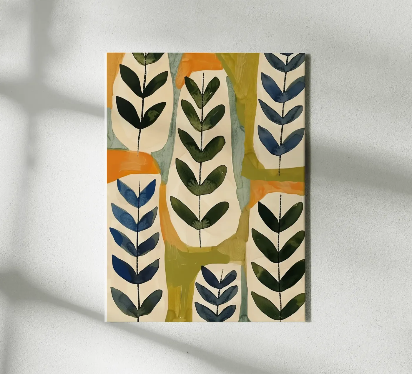 Florapatroon II canvas van Sienna Atelier