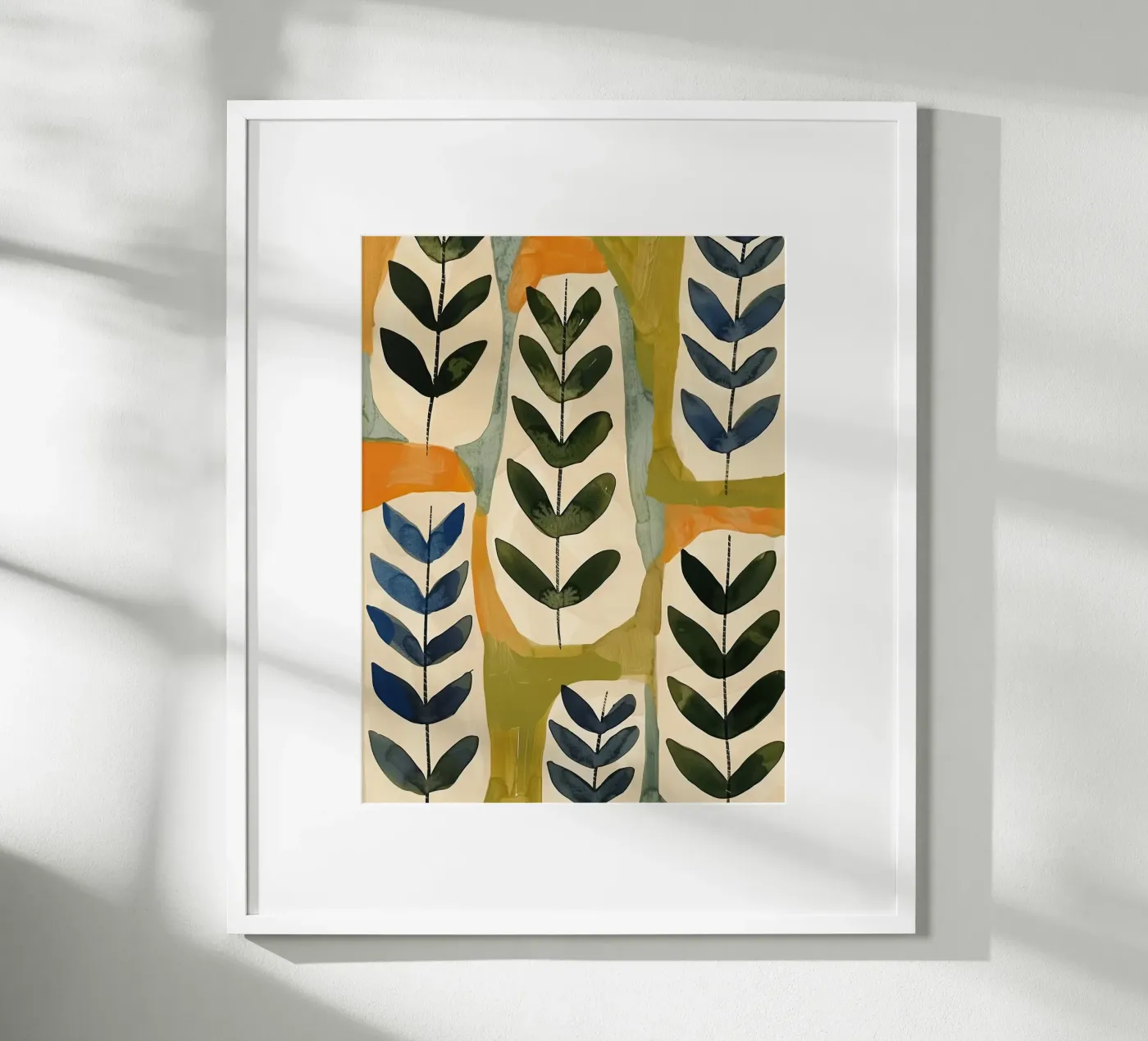 Florapatroon II poster van Sienna Atelier