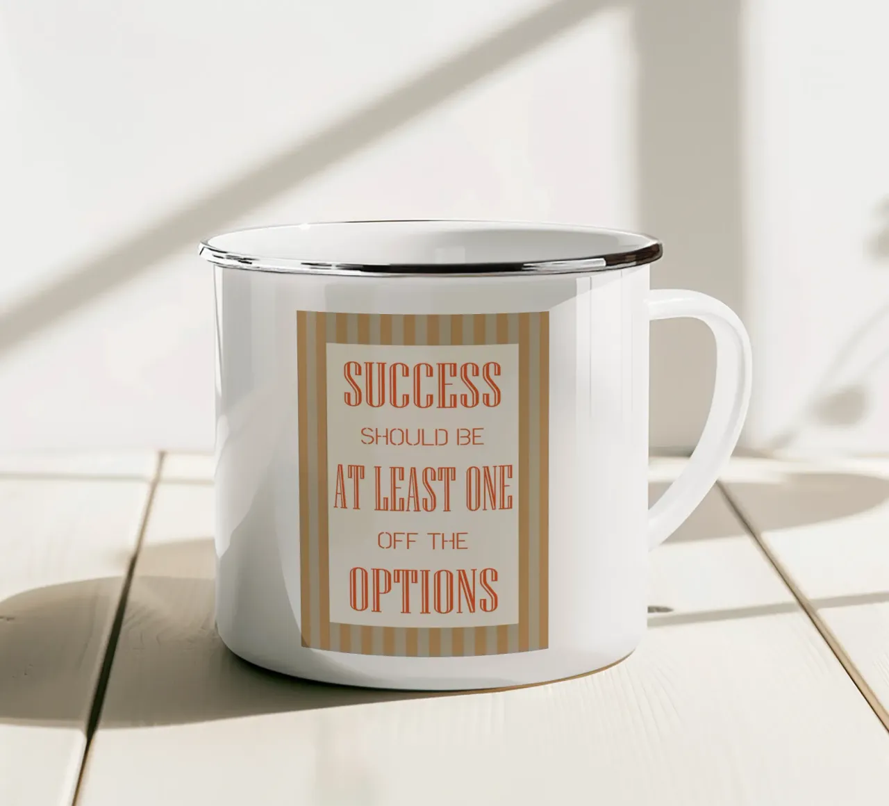 successo dovrebbe essere almeno uno tazza in smalto da Mutiaram