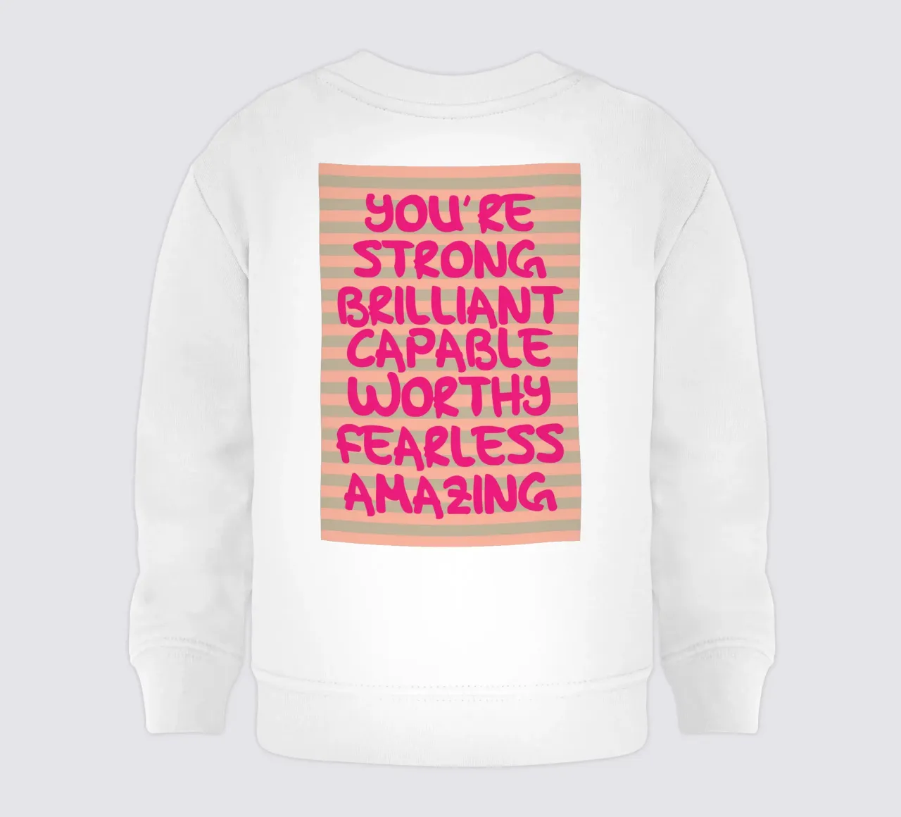 Affermazione "Tu sei una ragazza felpa neonato da Mutiaram