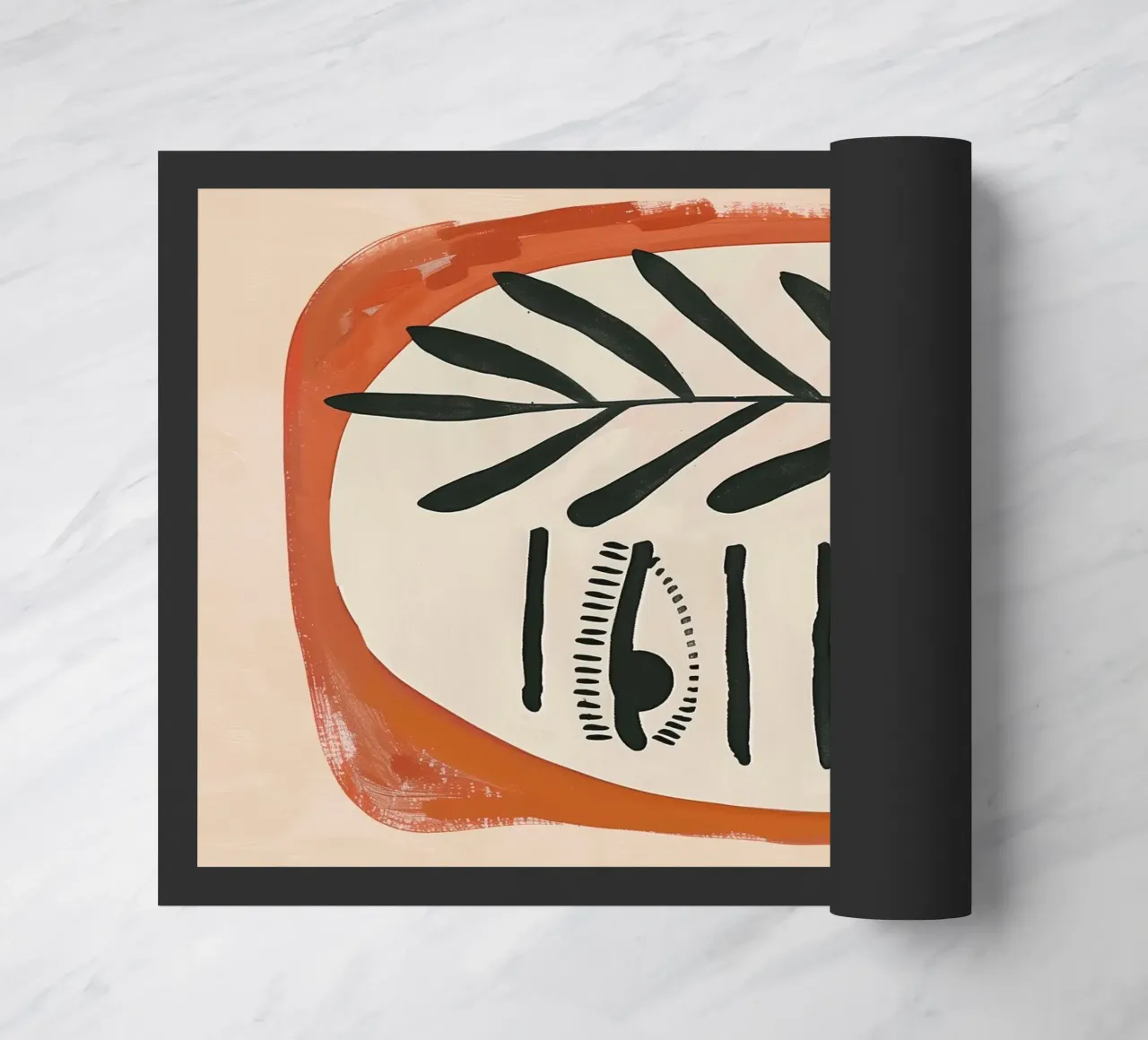 Organic Reflection doormat by Sienna Atelier