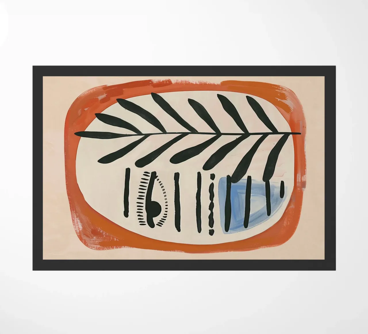 Organic Reflection doormat by Sienna Atelier