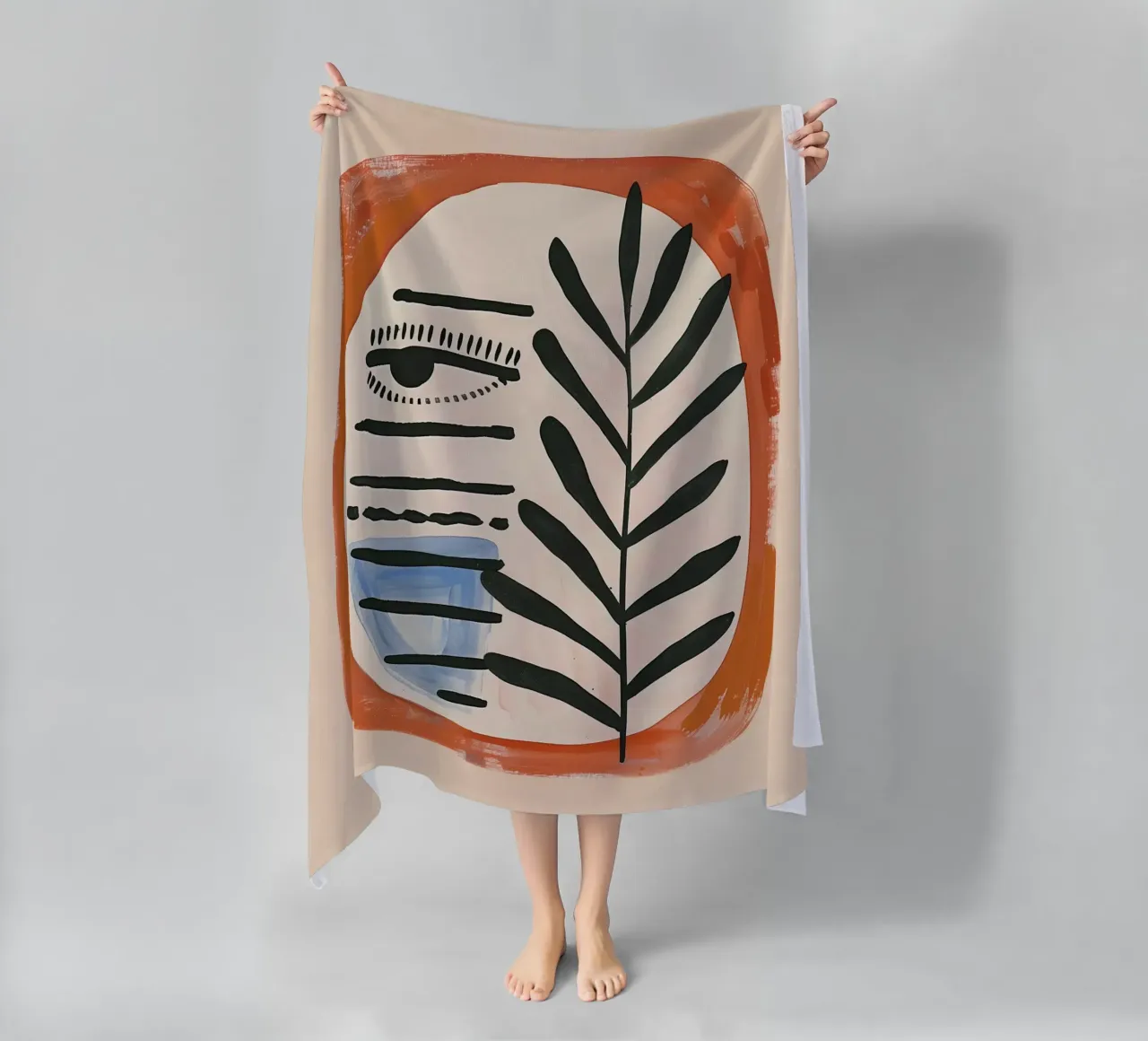 Riflesso organico telo mare da Sienna Atelier